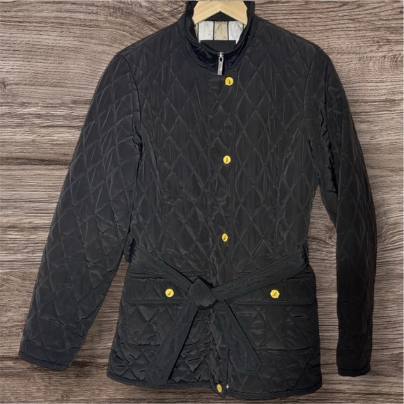 Nautica Jackets & Blazers - Black QUILTED Jacket – Early 2000s Y2K -Medium-Equestrian English Country Side